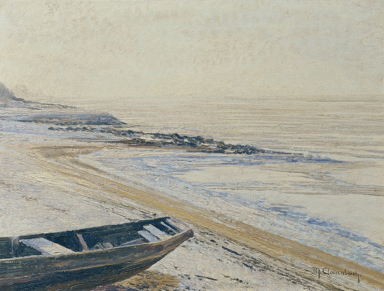 Den nedre del af Rhinen - drivis af Max Clarenbach