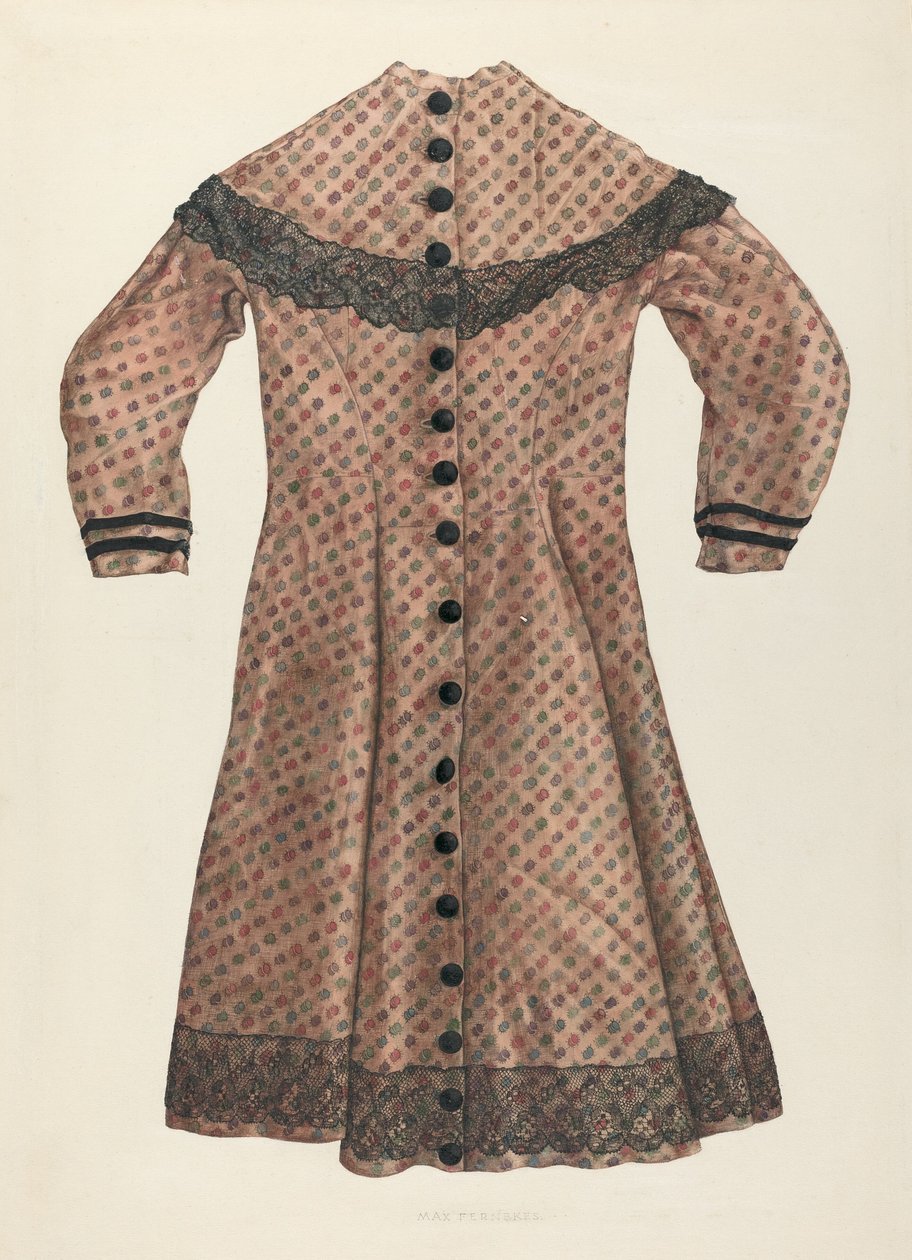 Challis pigekjole, ca. 1937. af Max Fernekes