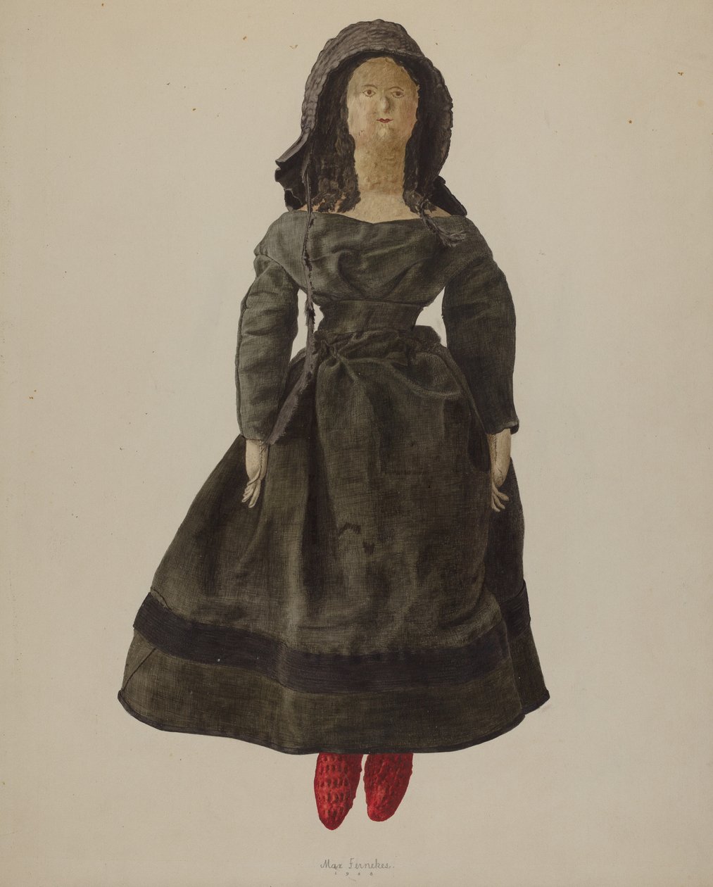 Quaker Doll, 1938. af Max Fernekes