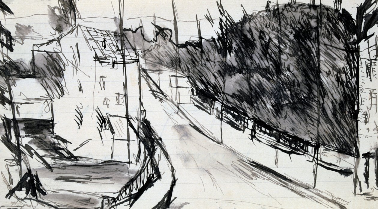 Street of Suburbs, c1900-1944 af Max Jacob