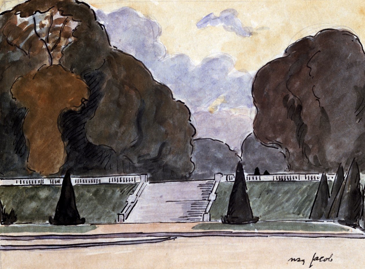 Haven i Luxembourg, c1900-1944 af Max Jacob