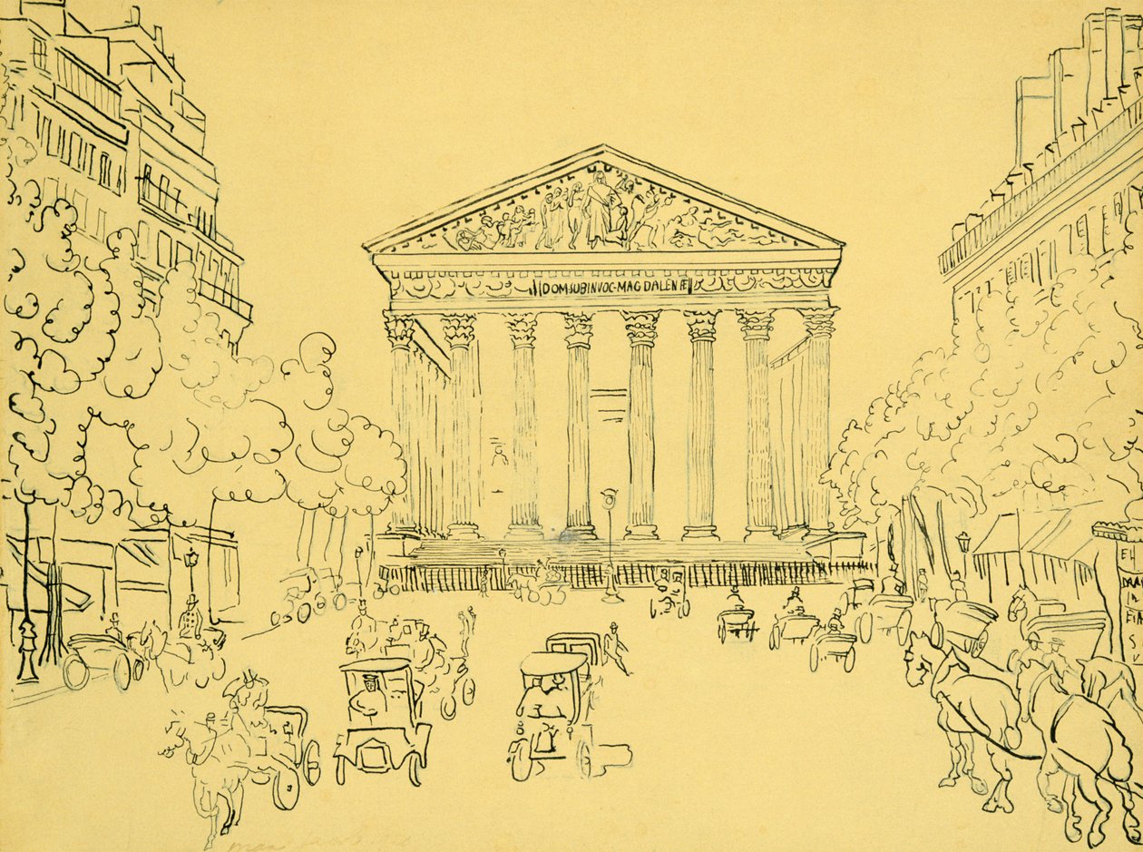 The Royal Street, c1900-1944 af Max Jacob