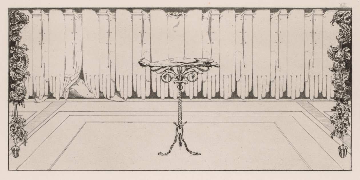 A Glove: Repose, 1880. af Max Klinger