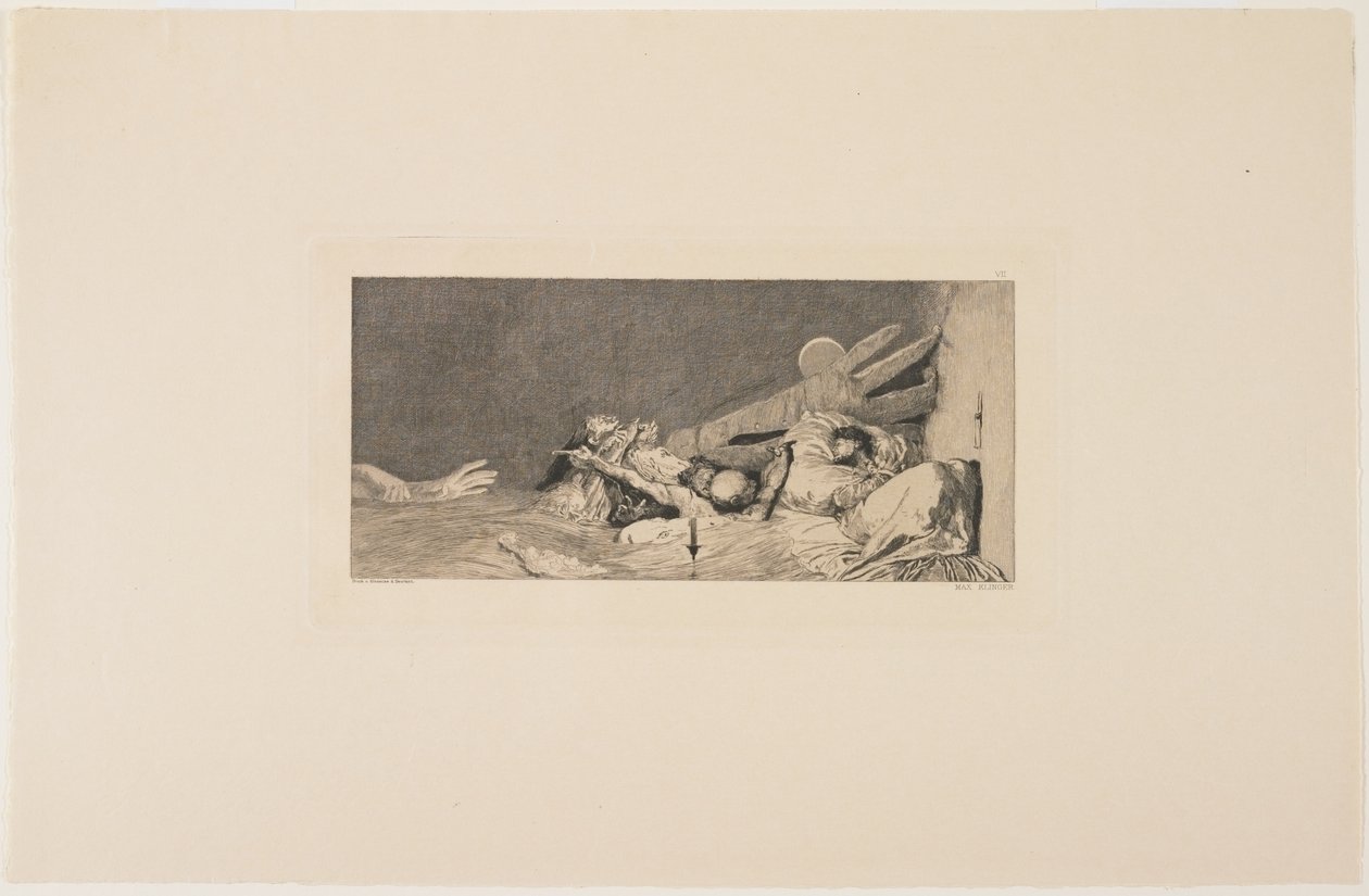 Anxieties, 1881dani af Max Klinger