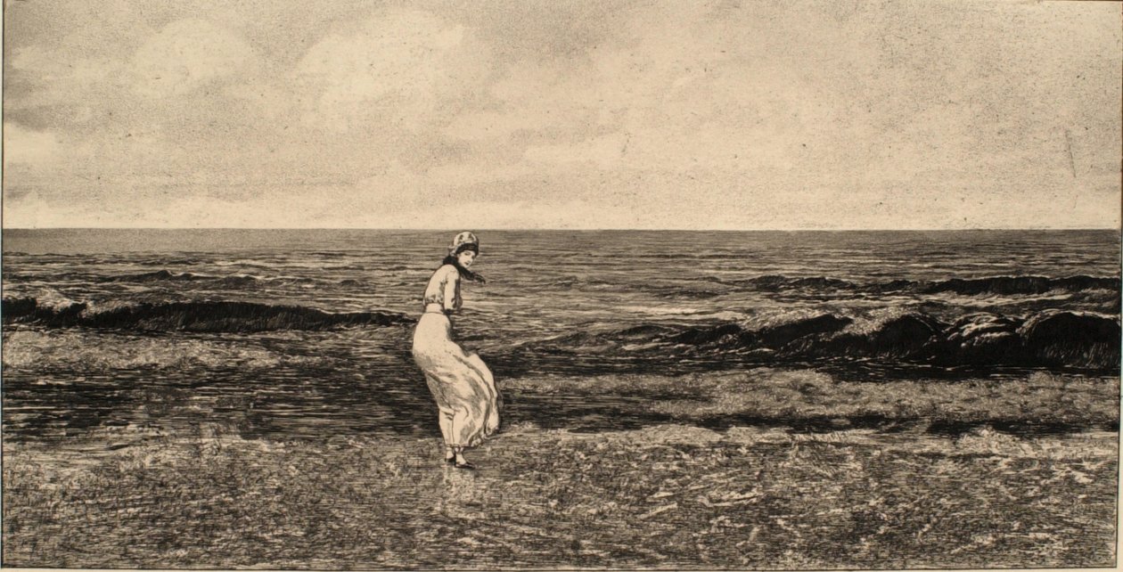 Ved havet af Max Klinger