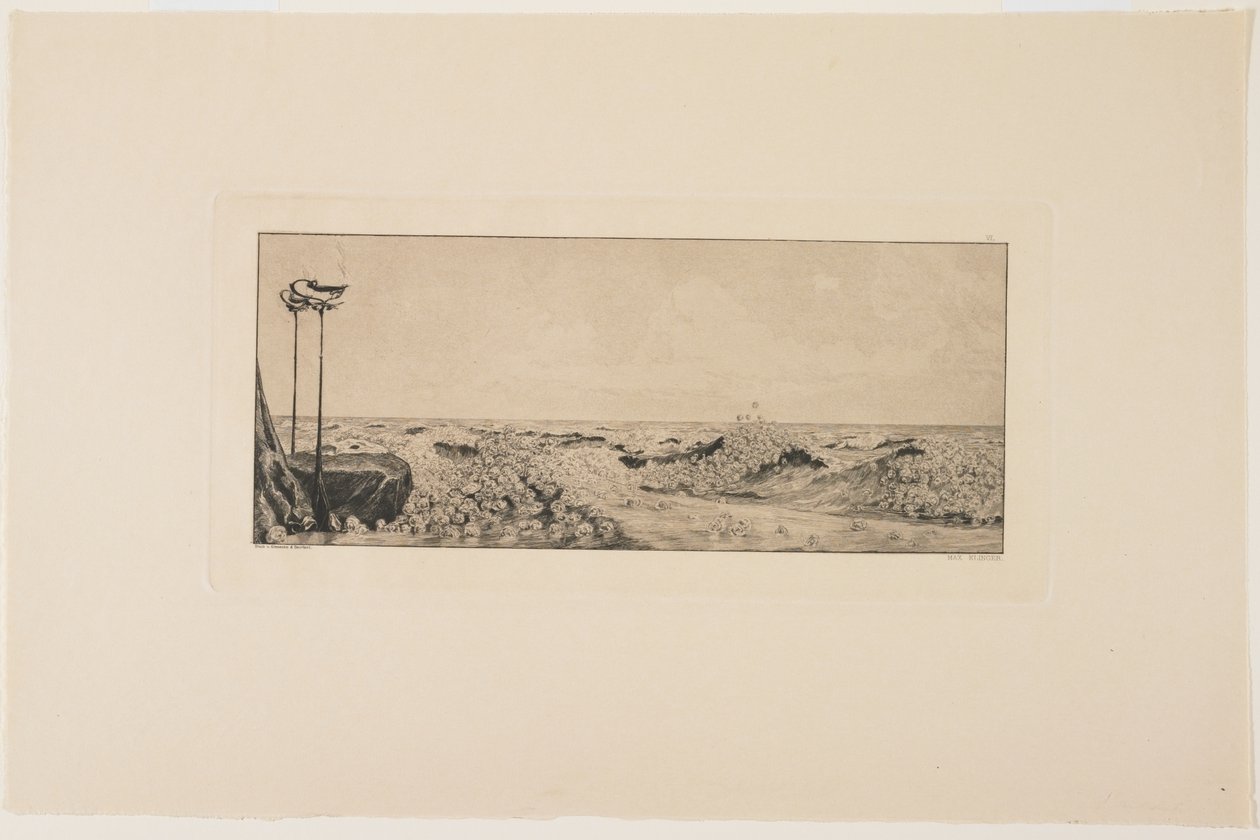 Homage, 1881dani af Max Klinger