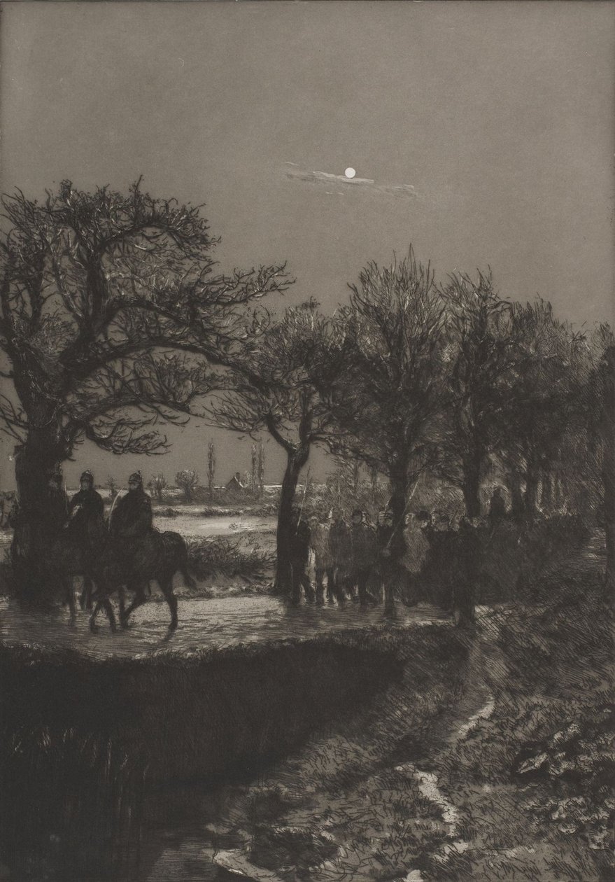 Martsdage III, fra Dramaer opus IX af Max Klinger