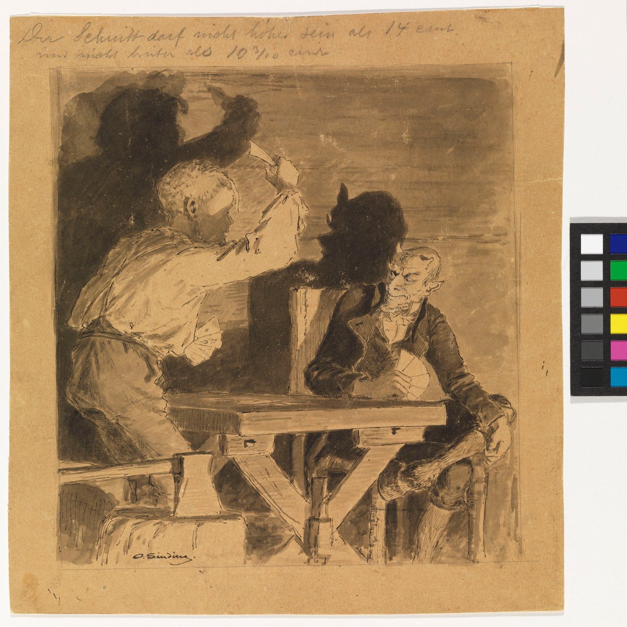 Pyramus und Thisbe IV. af Max Klinger