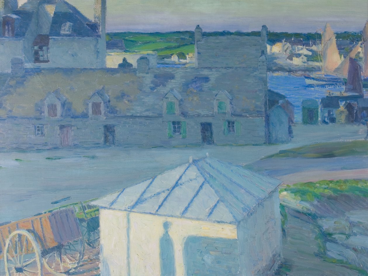 Havnen i Concarneau af Max Kurzweil