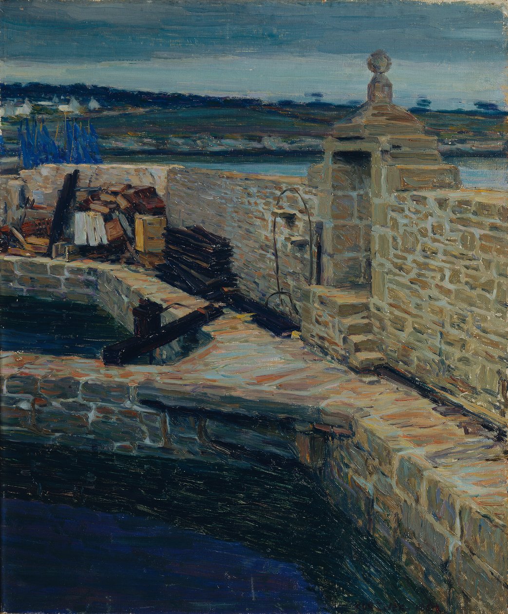 Dammen (Concarneau) af Max Kurzweil