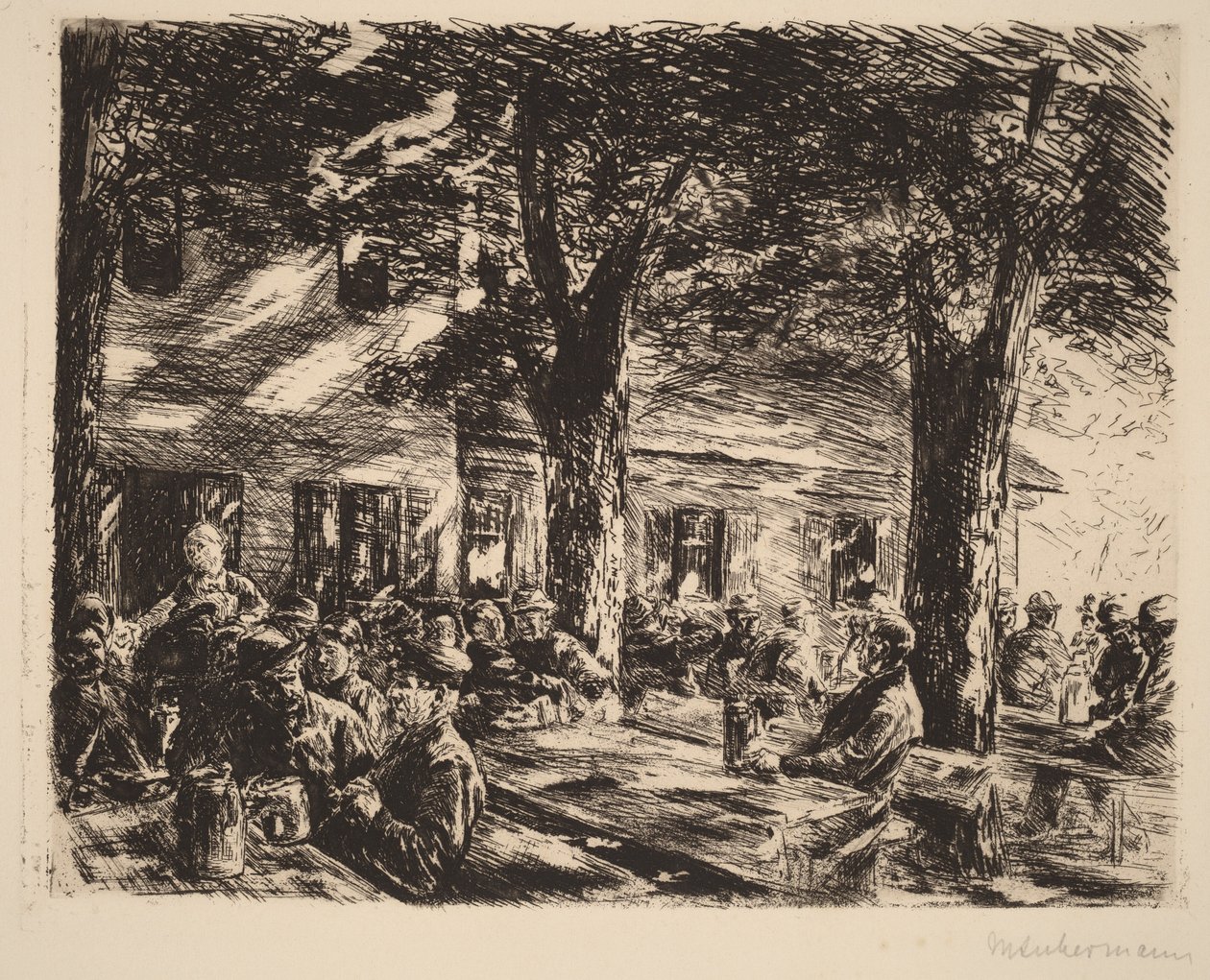En krohave i Rosenheim af Max Liebermann