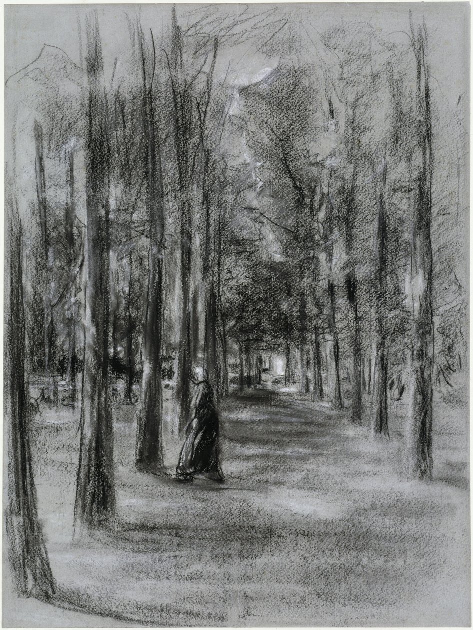 Allé i Laren af Max Liebermann