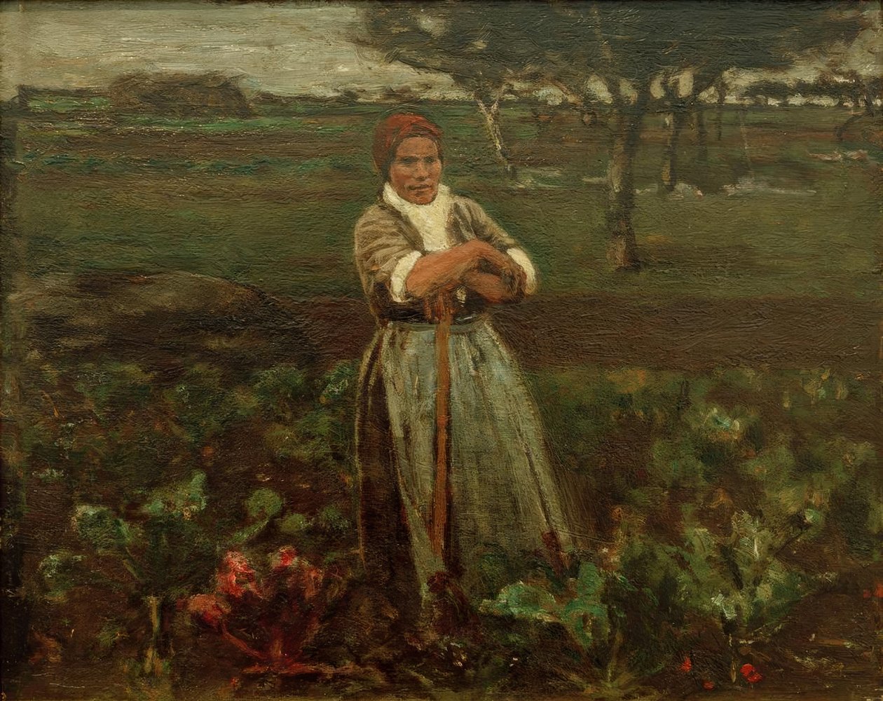 Arbejder i roemarken af Max Liebermann
