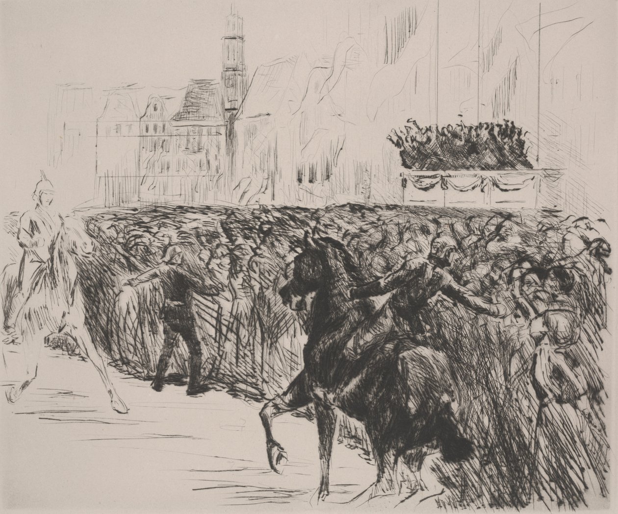 Dronningen af Hollands ankomst, 1913 af Max Liebermann
