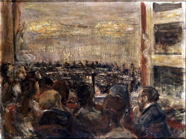 I Operahuset af Max Liebermann