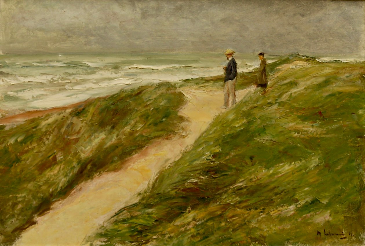 På klitten nær Katwijk af Max Liebermann