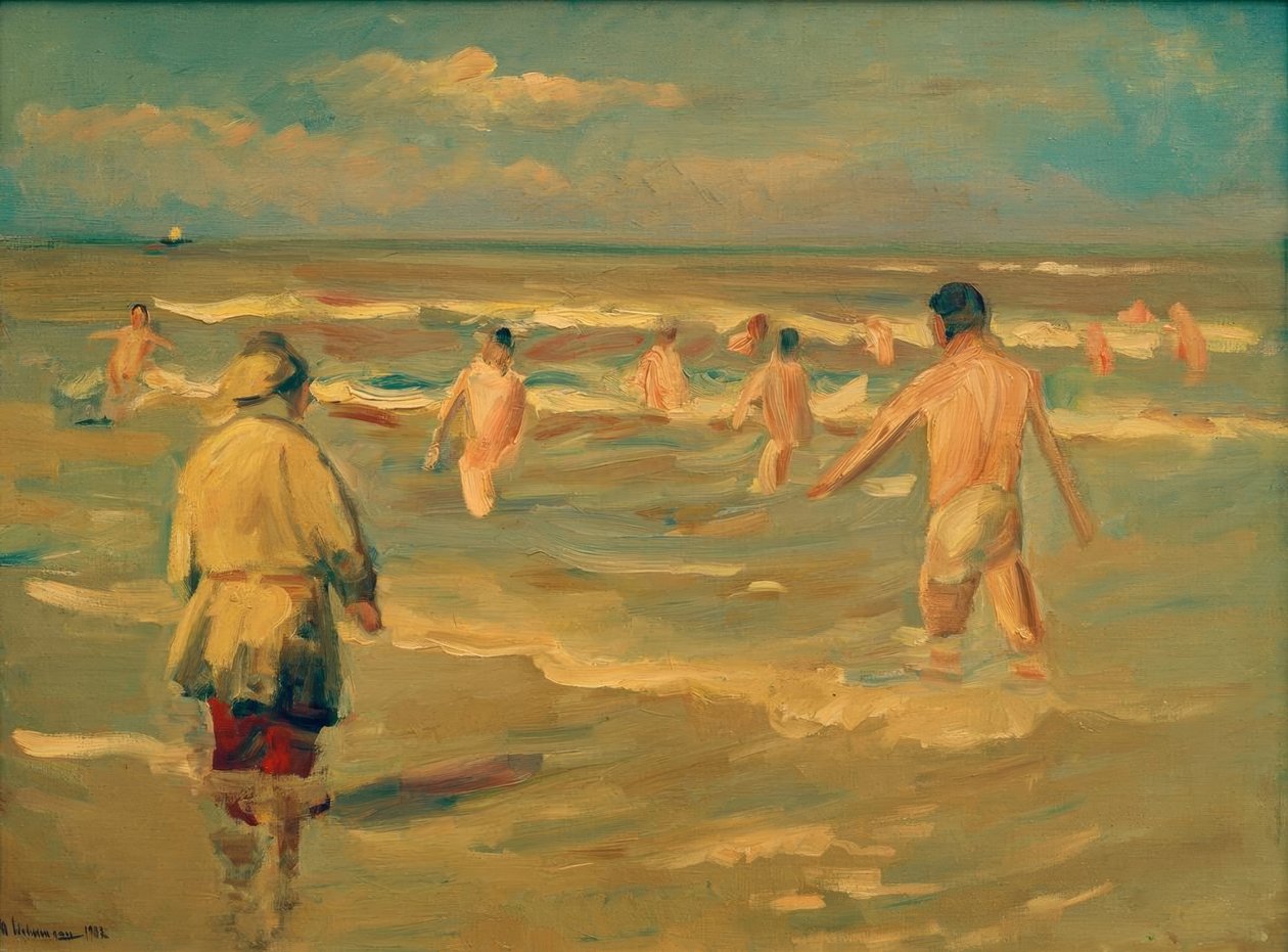Badende Knaben af Max Liebermann