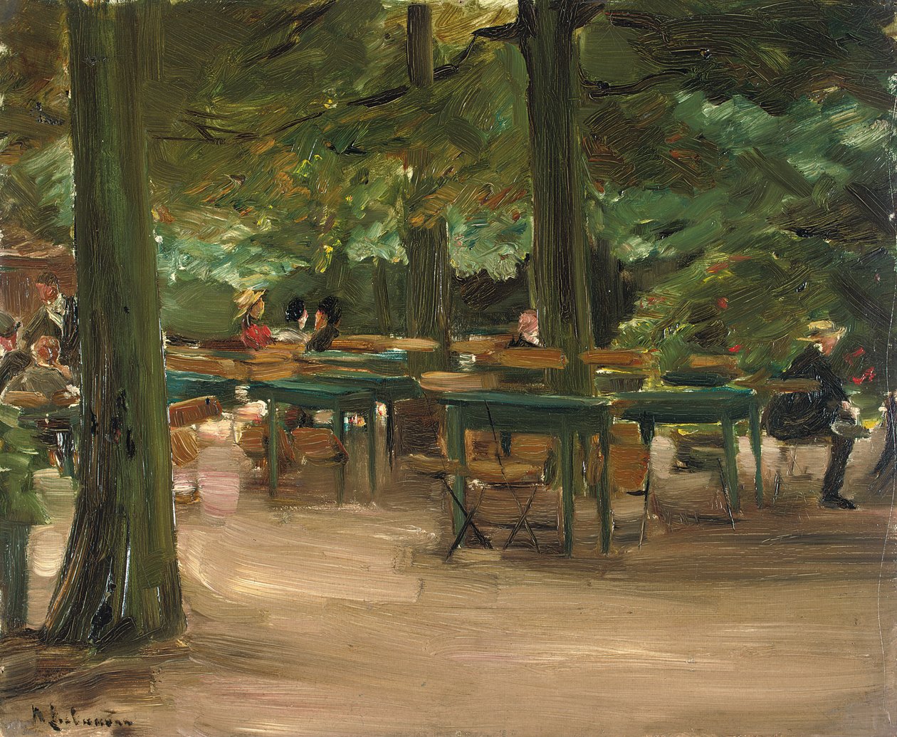 Ølhave, 1905 af Max Liebermann