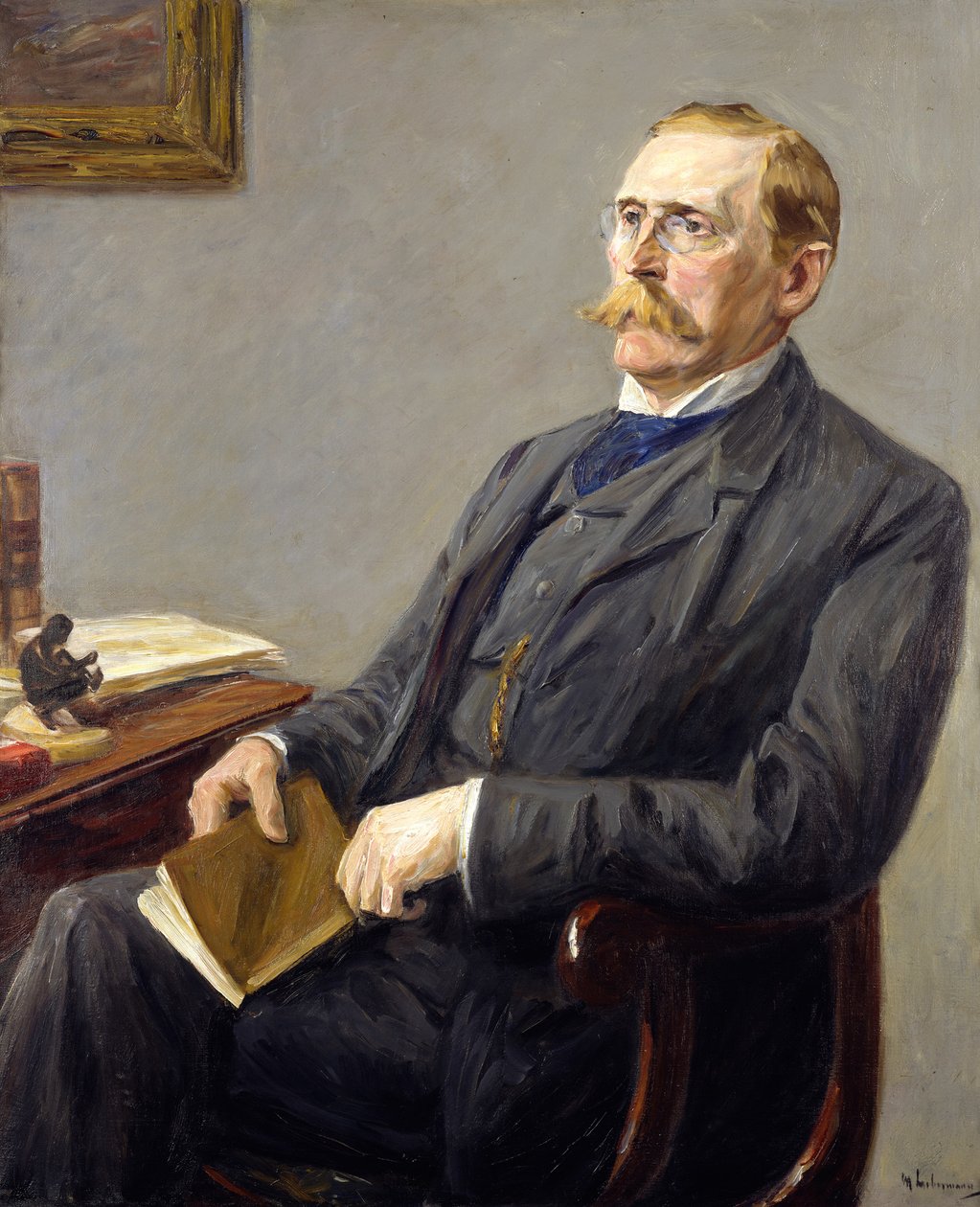 Portræt af dr. Wilhelm von Bode af Max Liebermann