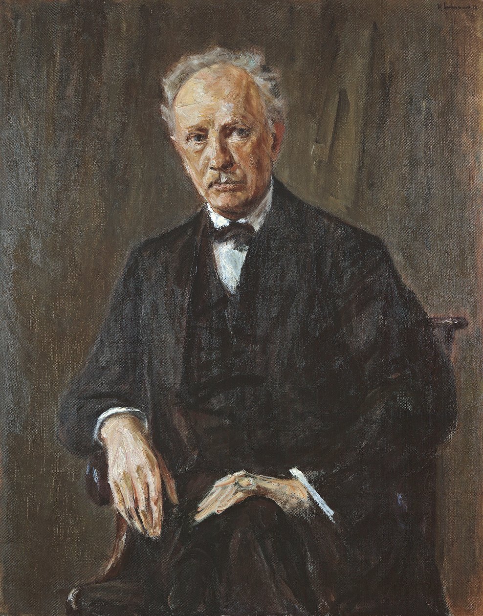 Portræt af Richard Strauss af Max Liebermann