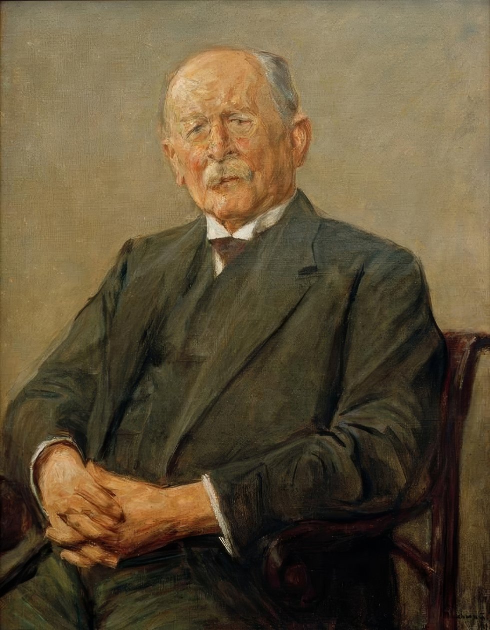 Portræt af den daglige leder Gerstenberg af Max Liebermann