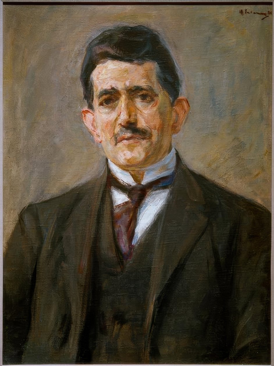 Portræt af forlaget Bruno Cassirer af Max Liebermann