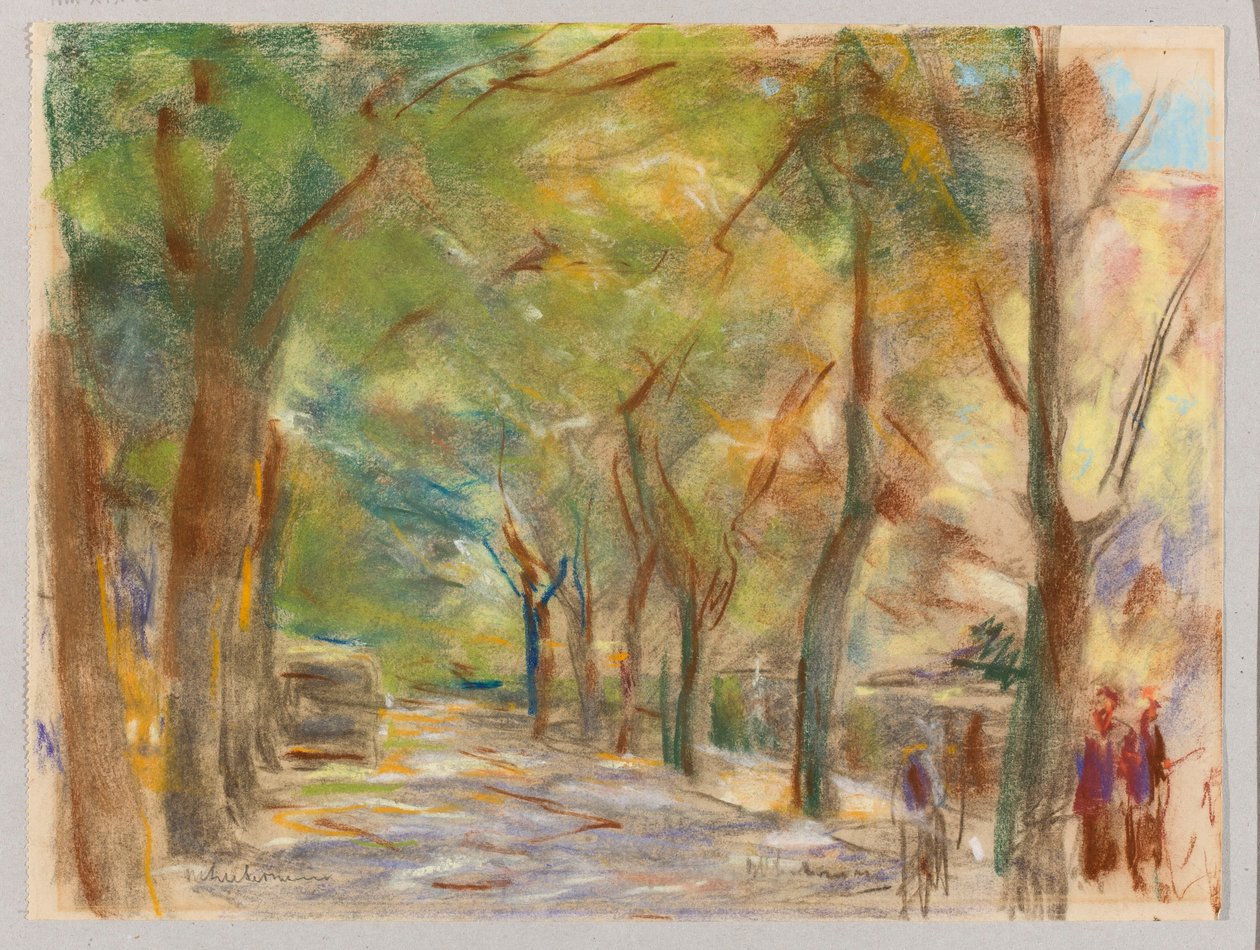 Colomierstraße ved Wannsee af Max Liebermann