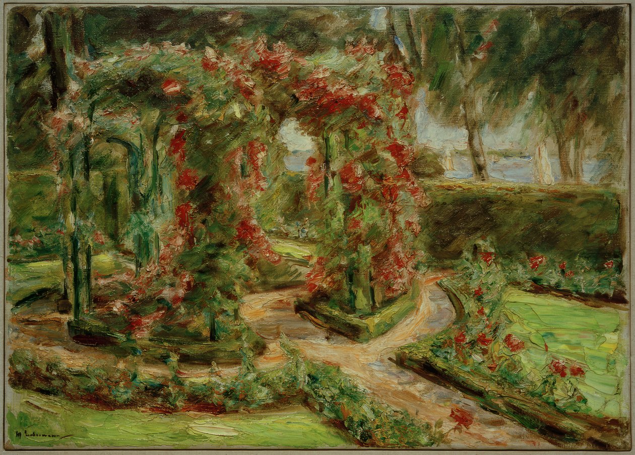 Rosenhaven i Wannsee af Max Liebermann