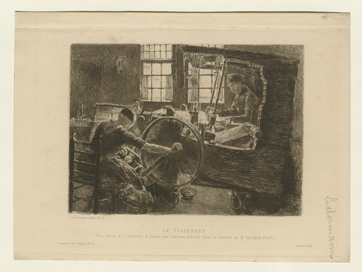 Væveren af Max Liebermann