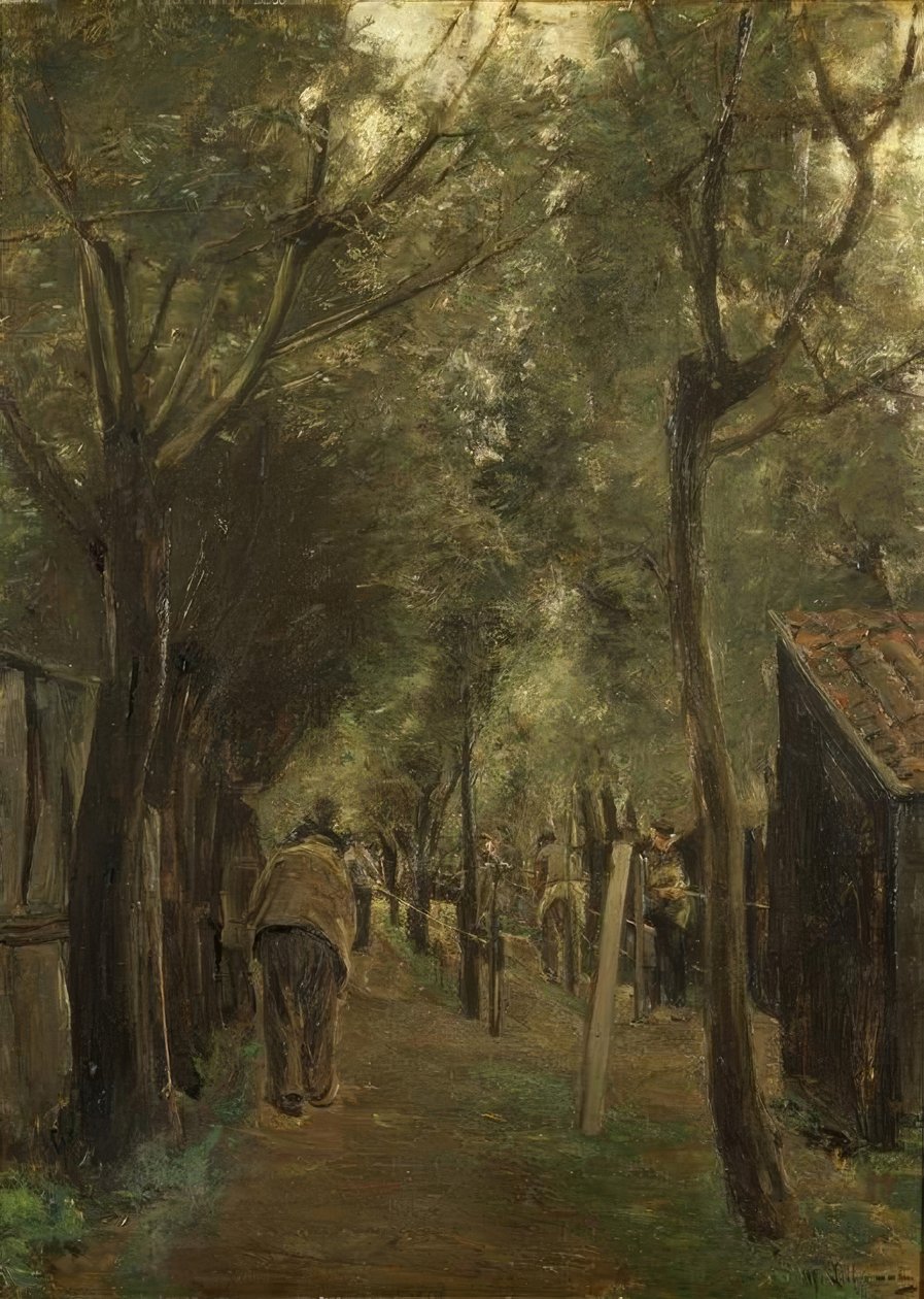 Seilerbahn af Max Liebermann