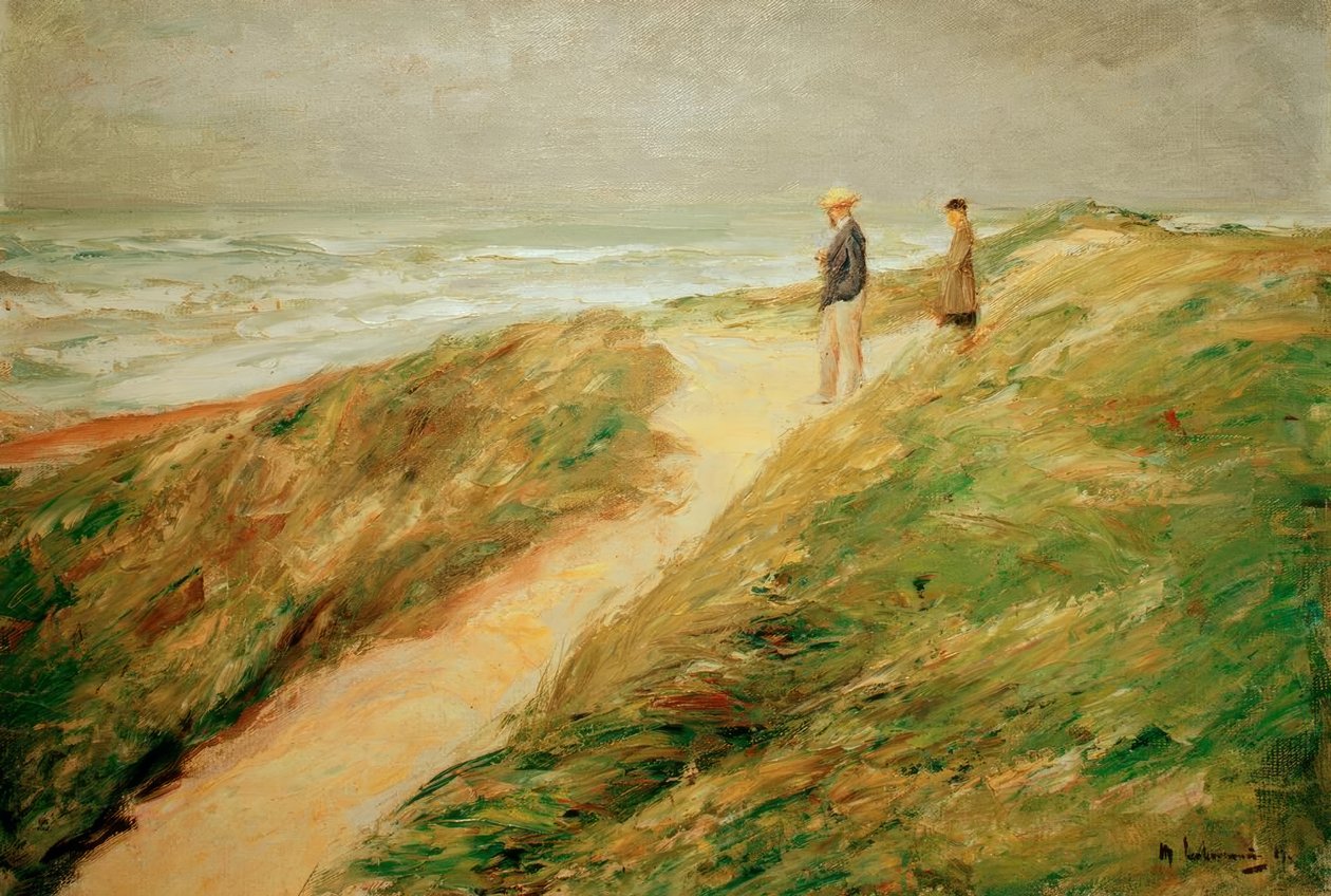 Klit og hav af Max Liebermann
