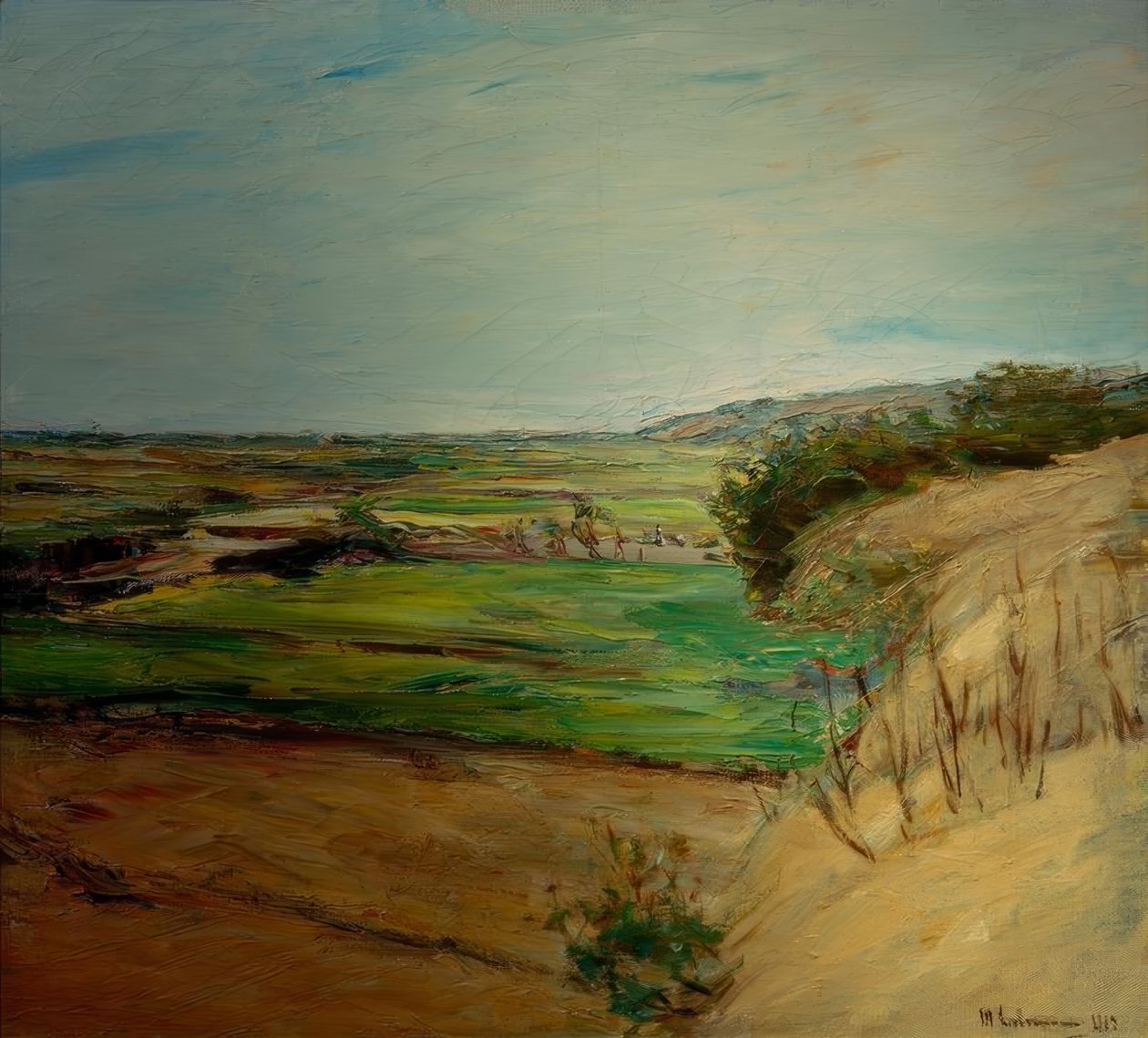 Klitlandskab af Max Liebermann