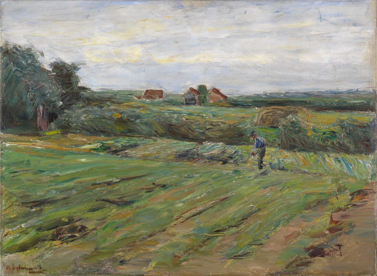Høstmark af Max Liebermann