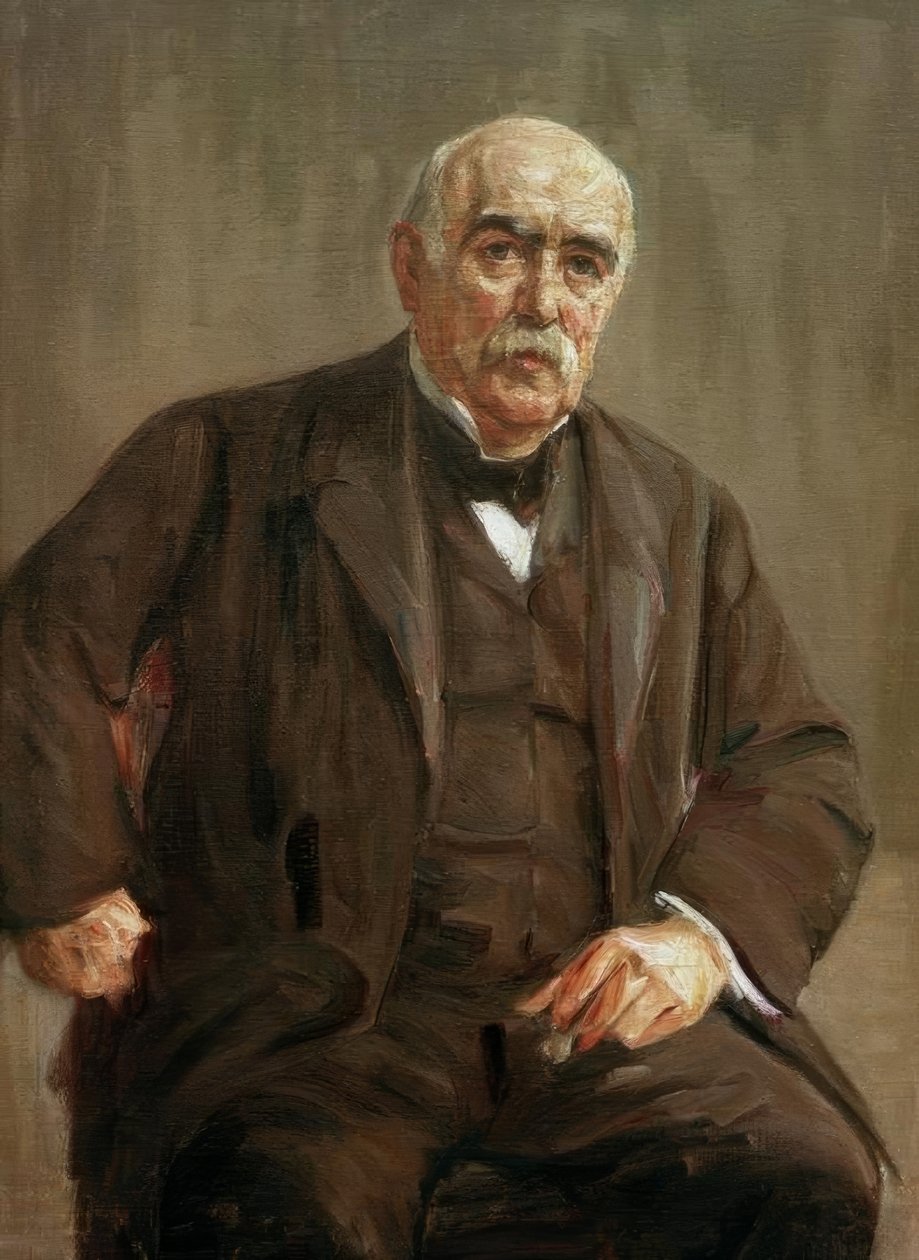 Eugen Gutmann / maleri af Liebermann af Max Liebermann