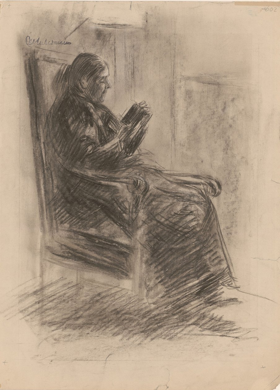 Kunstnerens hustru af Max Liebermann