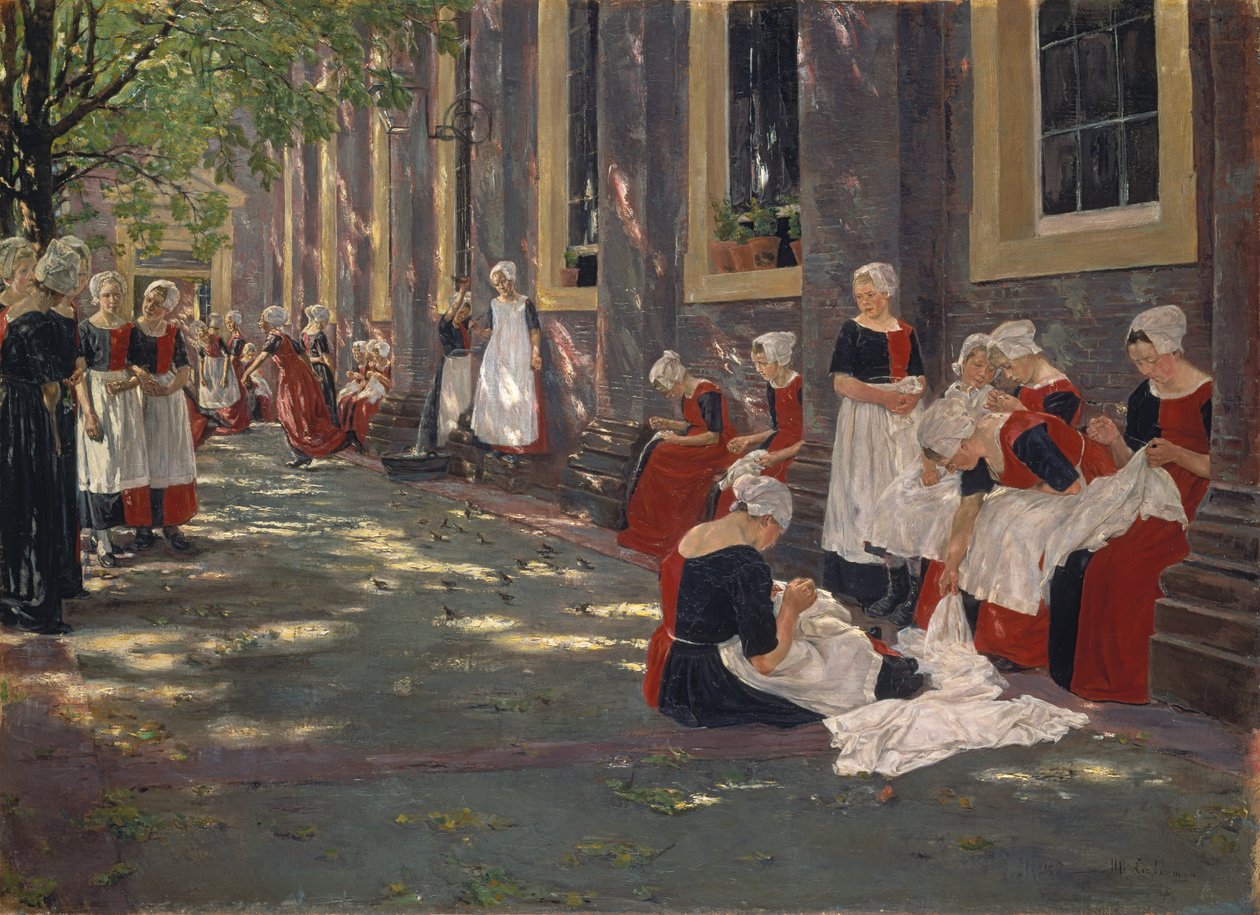 Fri periode på børnehjemmet i Amsterdam af Max Liebermann