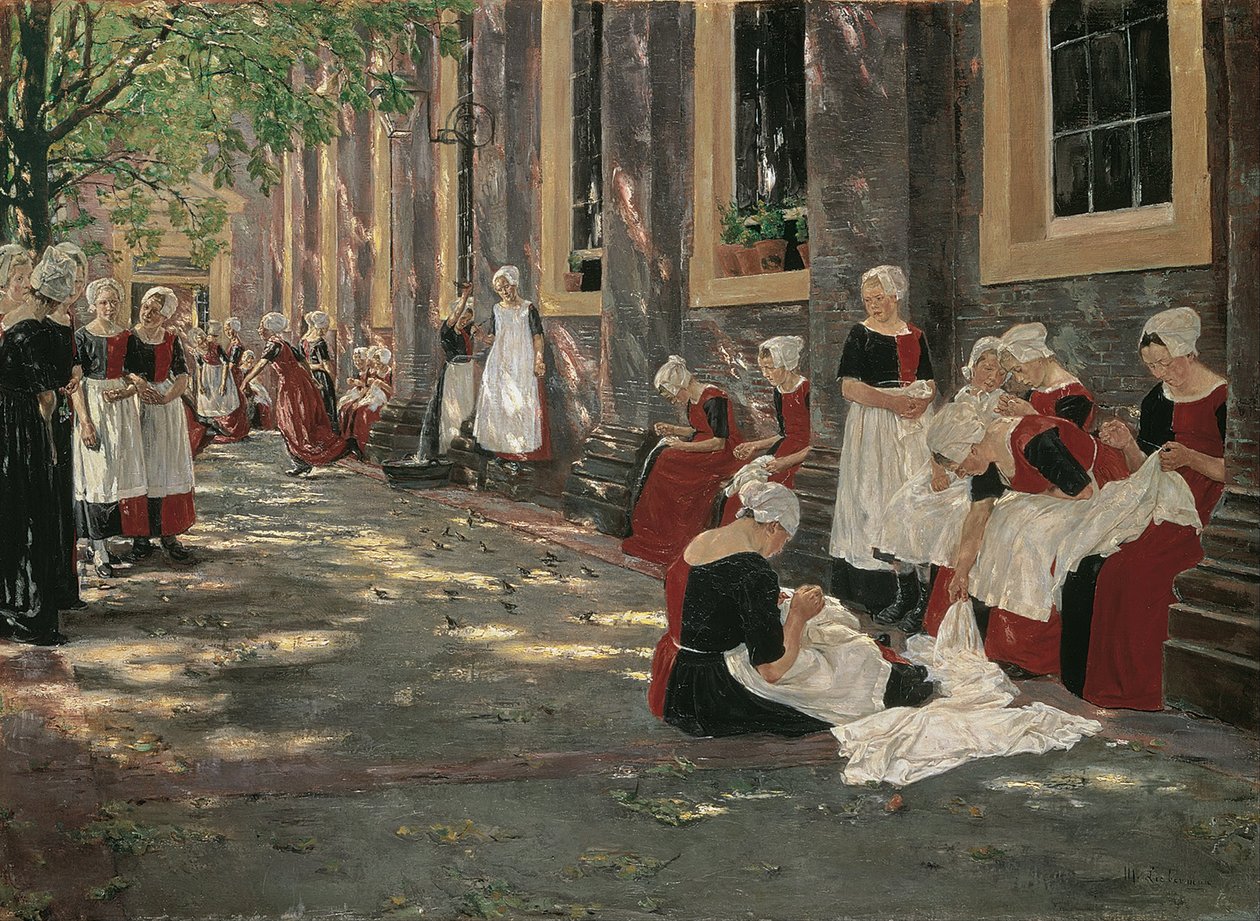 Fri periode på børnehjemmet i Amsterdam af Max Liebermann