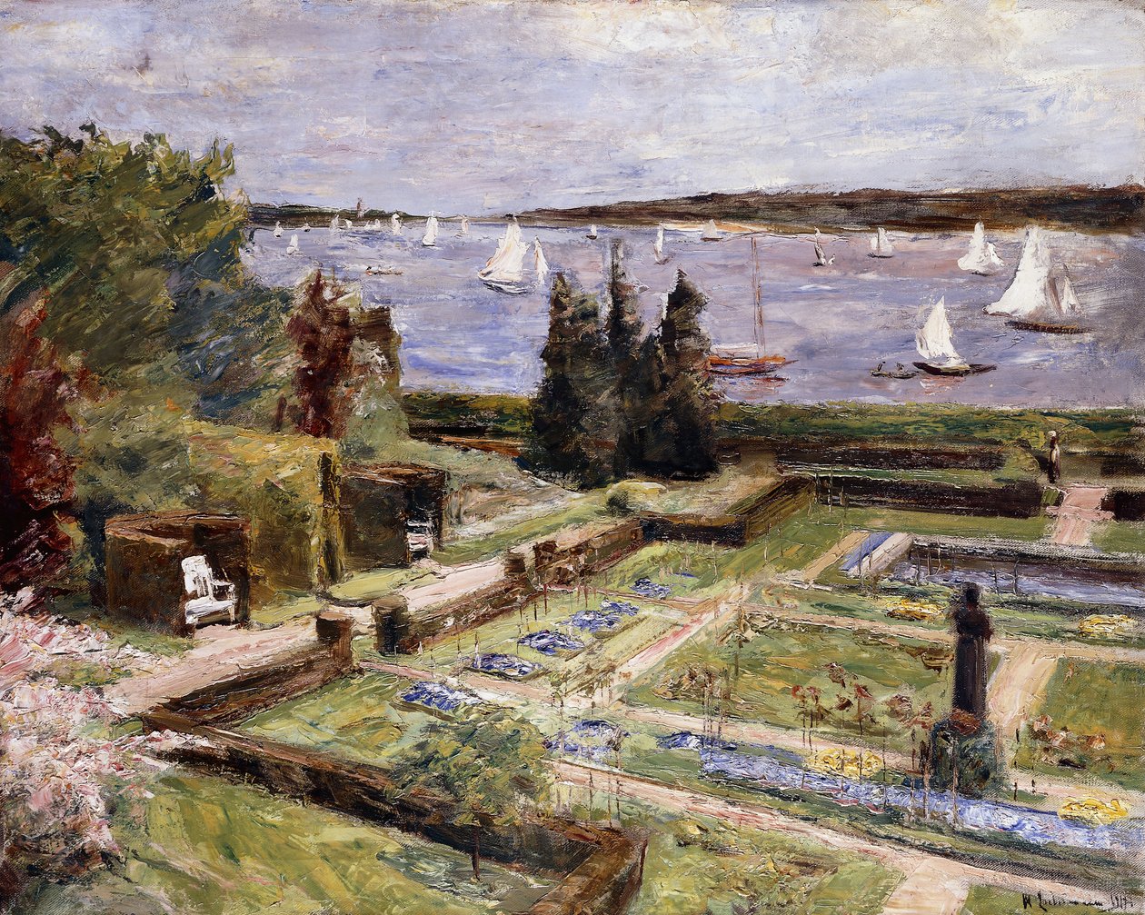 Have for familien Arnhold ved floden Wsee; Wannseegarten der Familie Arnhold, 1911 af Max Liebermann