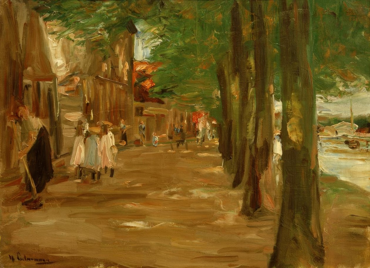 Kanal i Edam af Max Liebermann