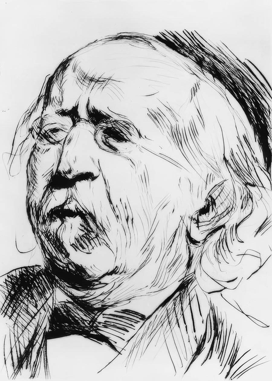 Hermann Cohen / Rad. V. Kære mand af Max Liebermann