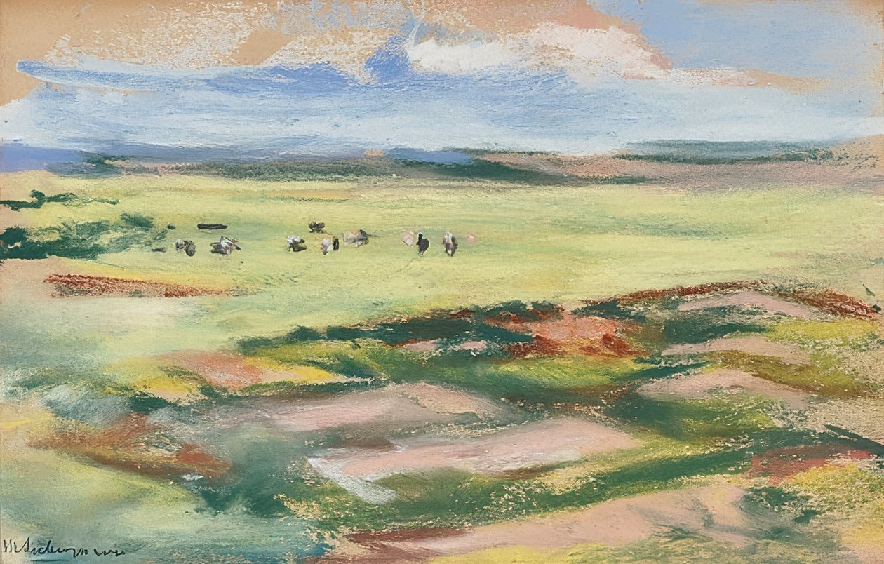 Bag klitterne af Max Liebermann