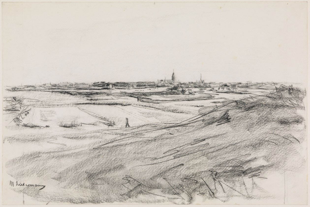 Hollandsk landskab af Max Liebermann