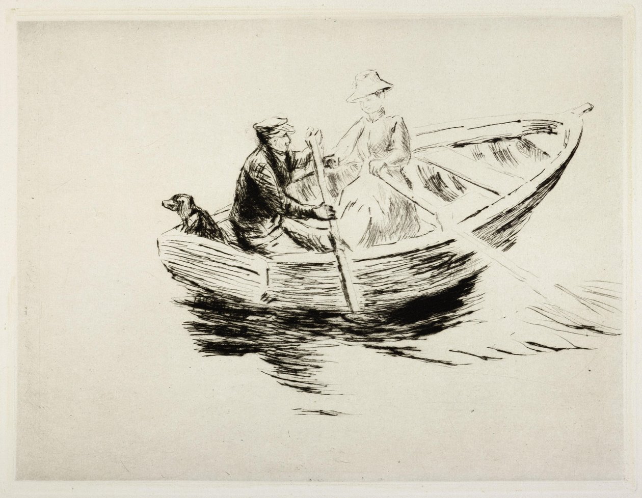 I båden af Max Liebermann