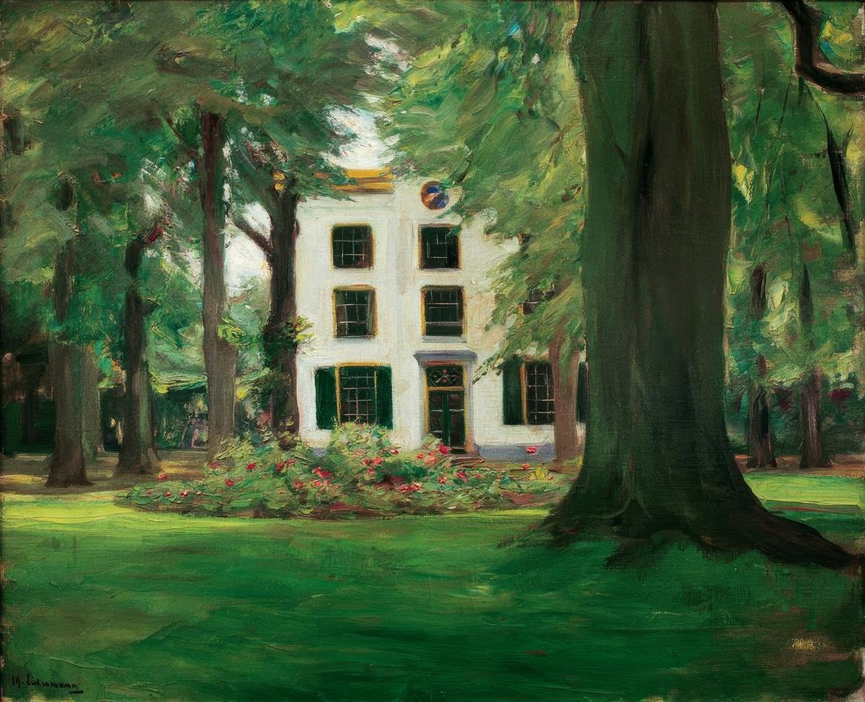 Landejendom i Hilversum af Max Liebermann