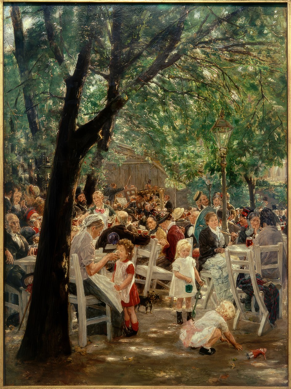 München ølhave af Max Liebermann