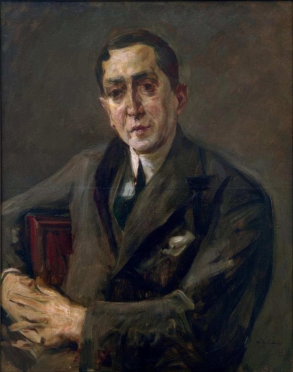 Portræt af Carl Meinhard af Max Liebermann