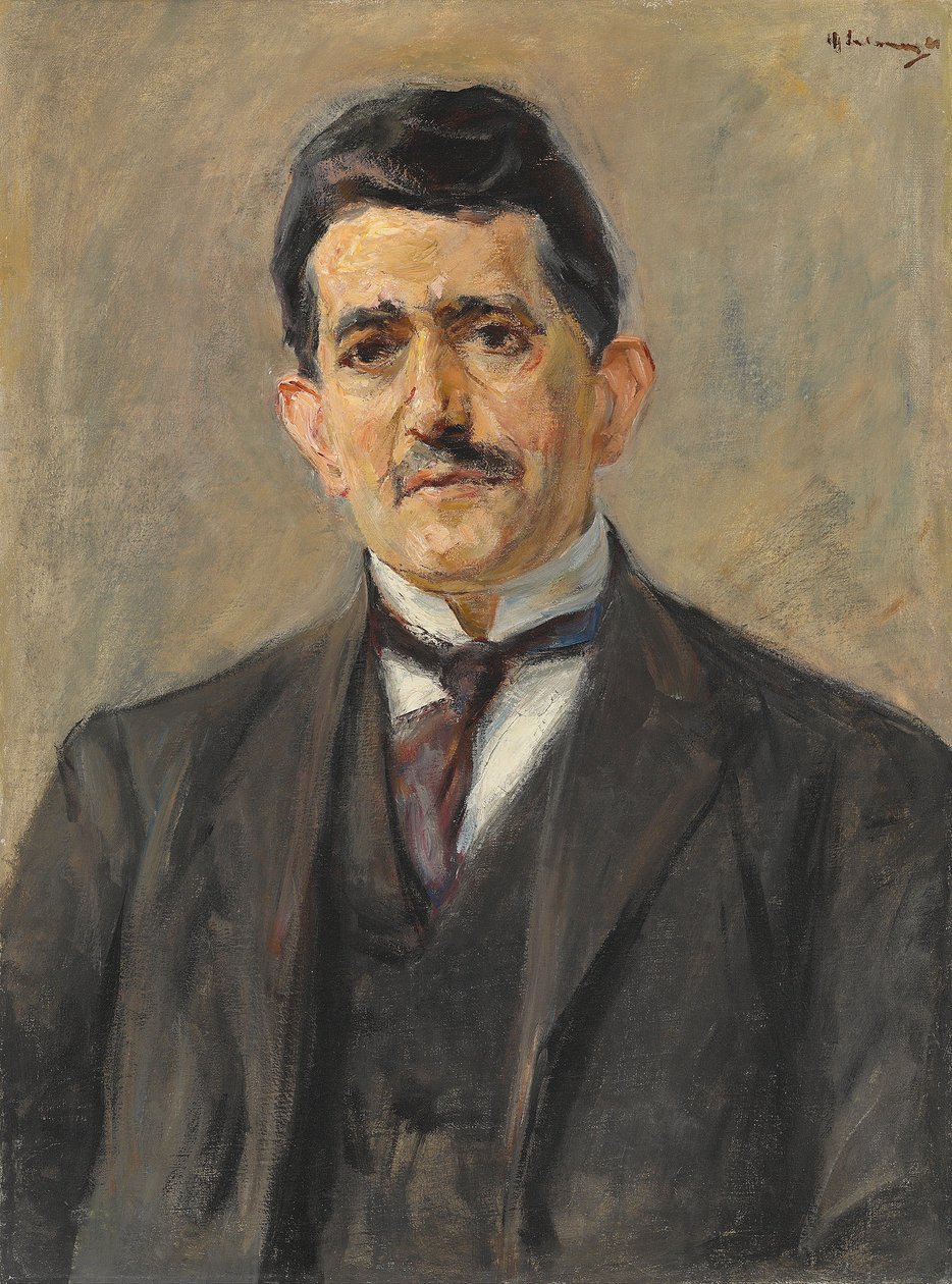 Portræt af forlaget Bruno Cassirer, 1921 af Max Liebermann