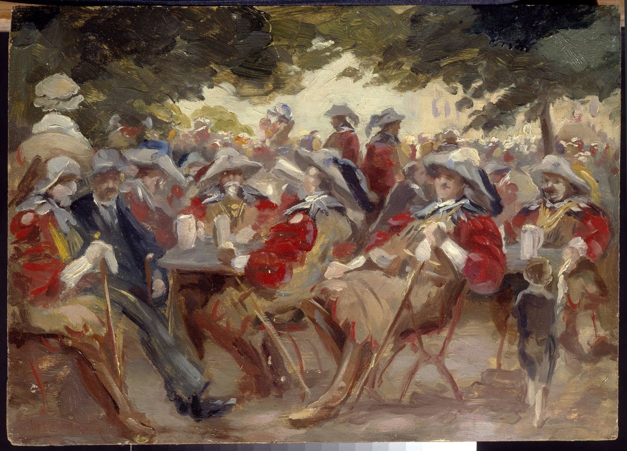 Glæde (Glæde). Maleri af Max Liebermann (1847-1935), olie på træ. Tysk kunst, slutningen af ​​det 19.-20. århundrede, impressionisme. State A. Pushkin Museum of Fine Arts, Moskva. af Max Liebermann