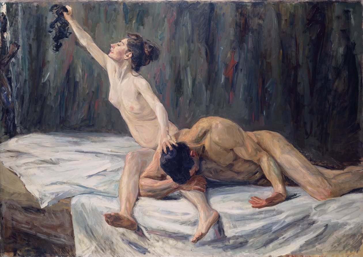 Samson og Dalila af Max Liebermann