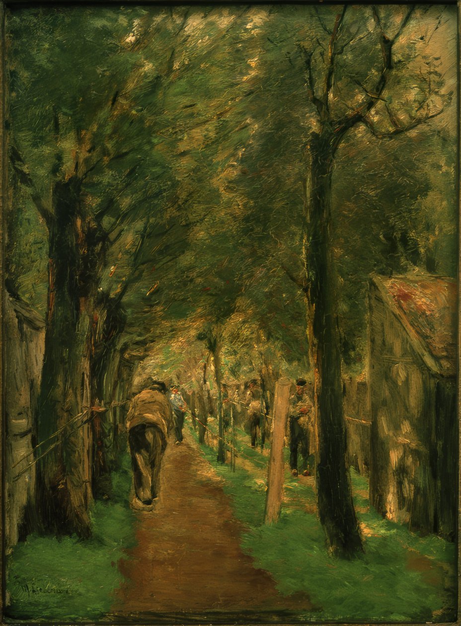 Seilerbahn i Katwijk af Max Liebermann